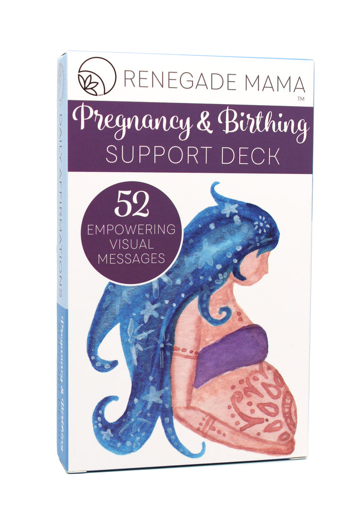 12 DECKS OF PREGNANCY AFFIRMATION CARDS